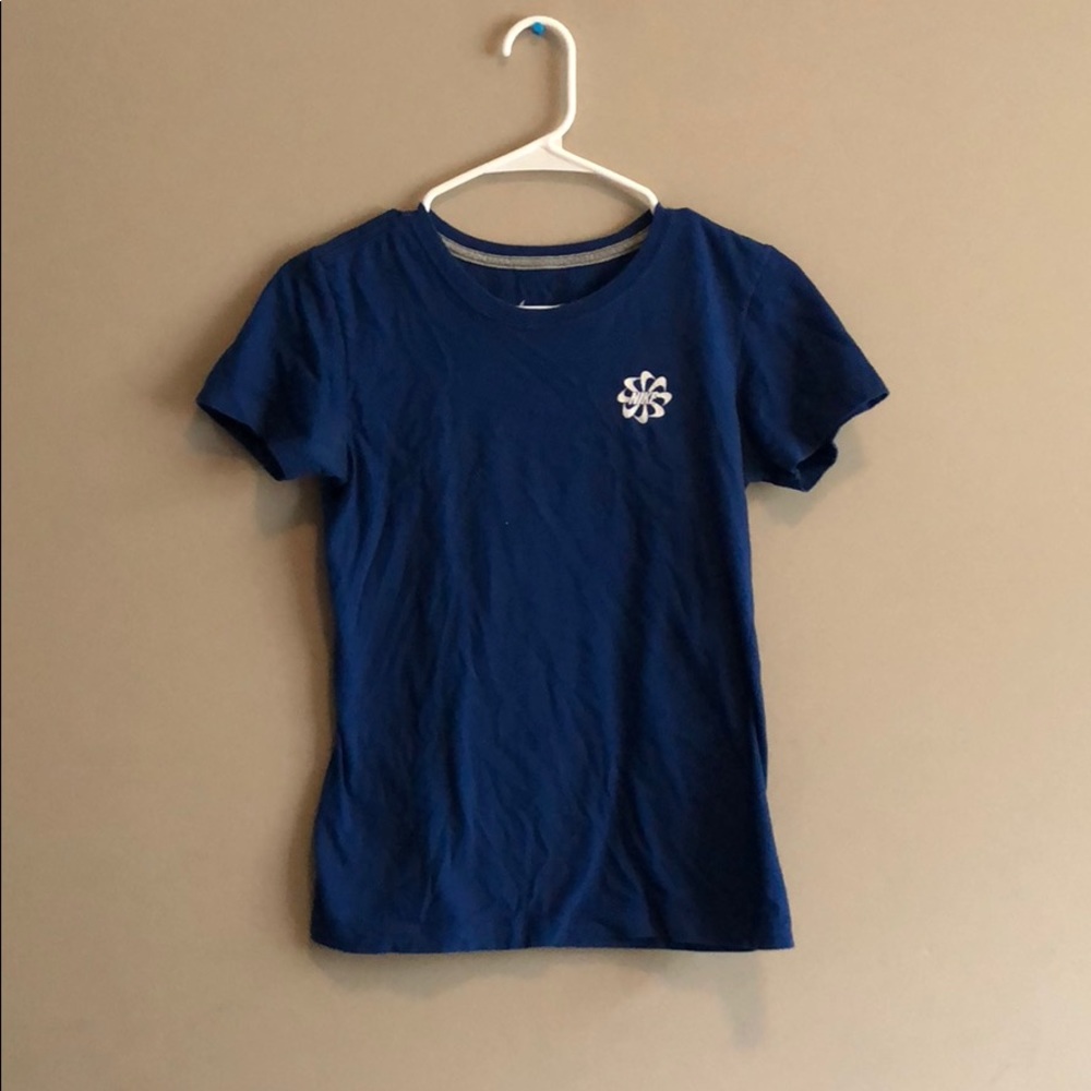 Nike blue fitted shirt!